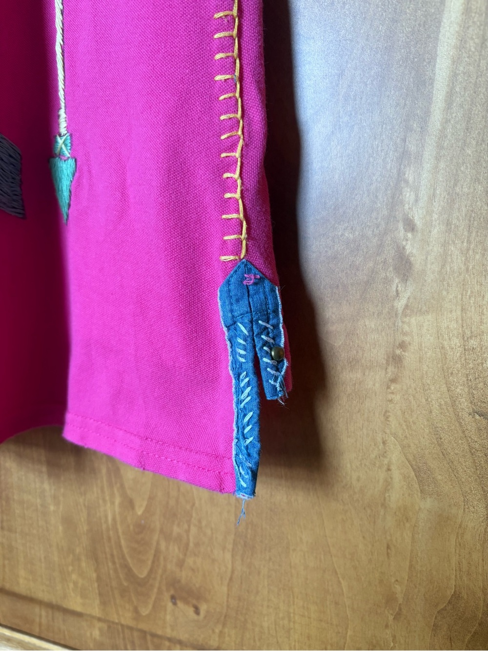 Double D Ranch Embroidered, Beaded Polo. - Picture 6 of 7